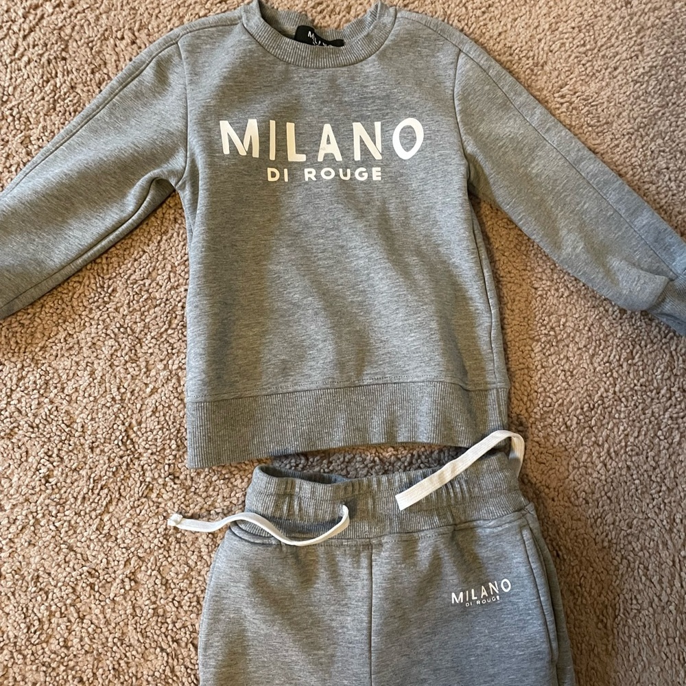 Grey Toddler Milano Sweatsuit